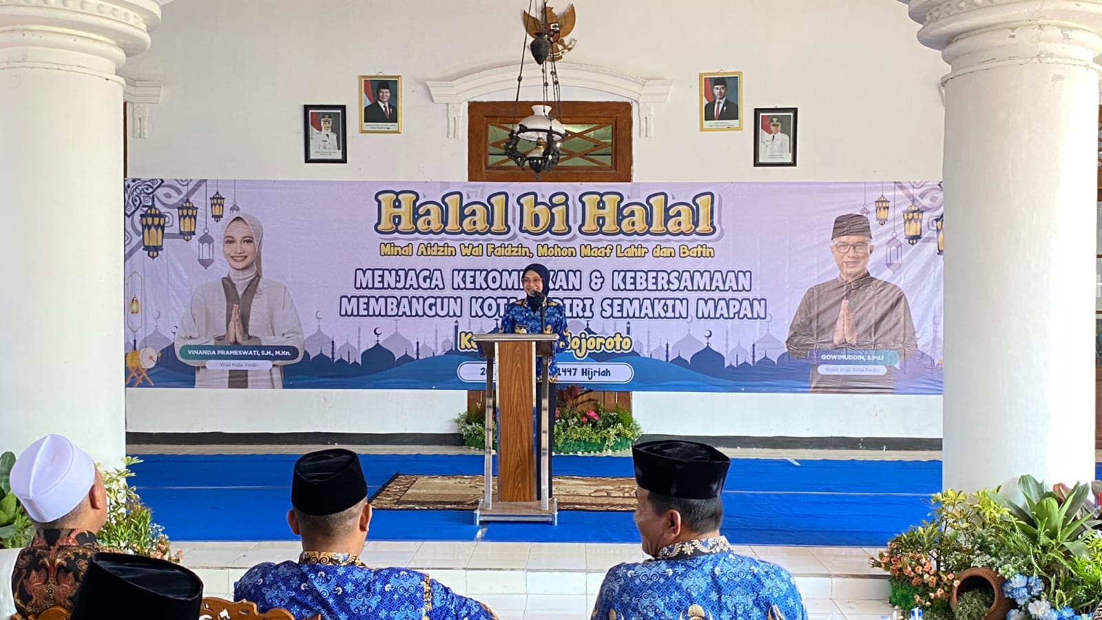 Halal Bihalal Mojoroto, Harmoni Silaturahmi Menuju Kota Kediri Semakin Mapan